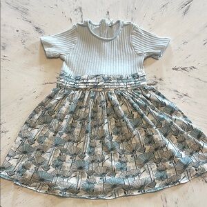 Kate Quinn Organic Cotton Aqua Poppy Dress